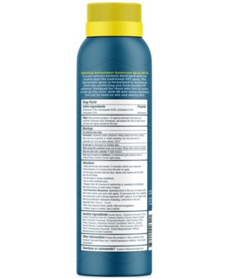 Hydrating Antioxidant Sunscreen Spray SPF 50, 6-oz.