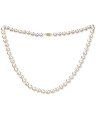 18 inch akoya cultured pearl necklace