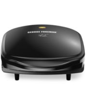 George Foreman Grilleration Electric Grill + 5 Removable Plates