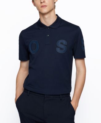 boss pique polo shirt