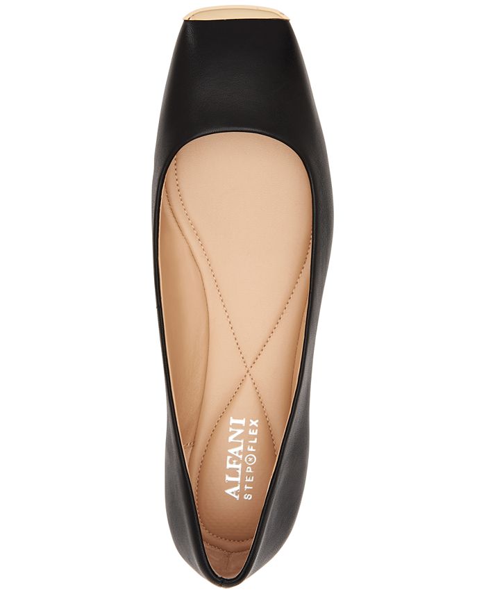 Alfani step n flex women s neptoon square toe flats created for macy