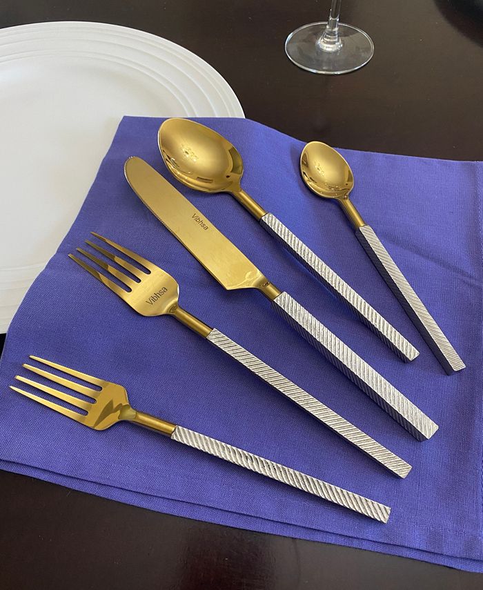 Vibhsa 5 Piece Flatware Set Macy's