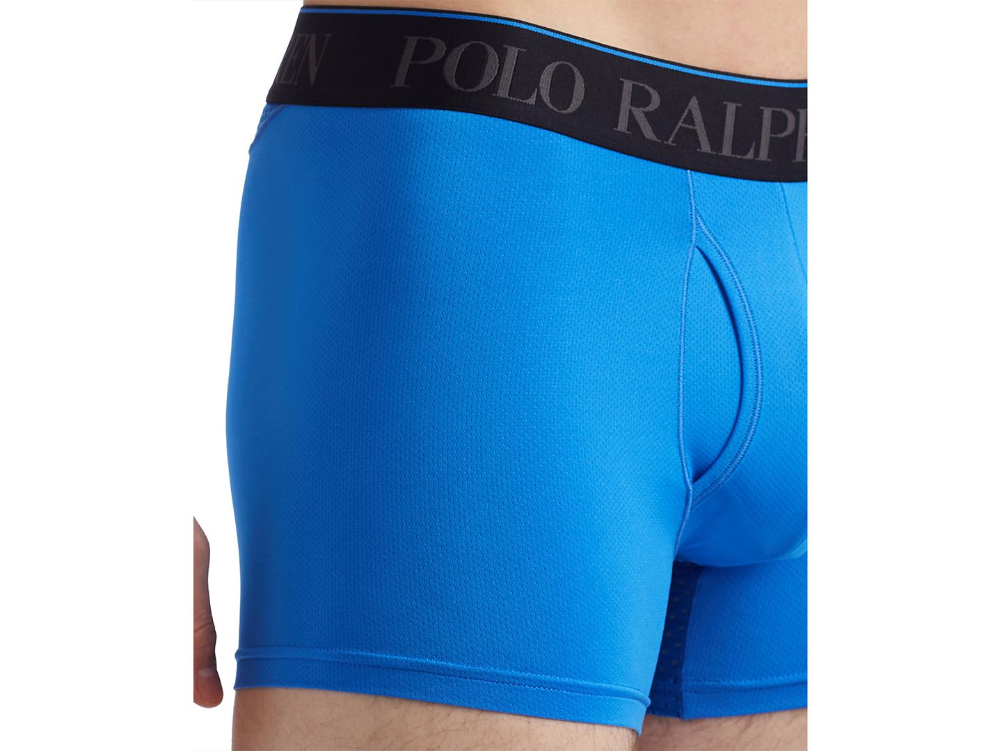 Трусы-боксеры Air для мужчин, 3 шт. — Polo Ralph Lauren, цвет: Синий / Чёрный — фото 4