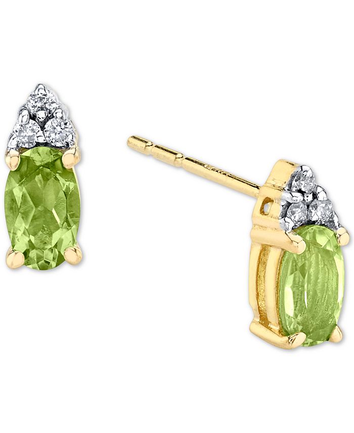Macys peridot earrings shop