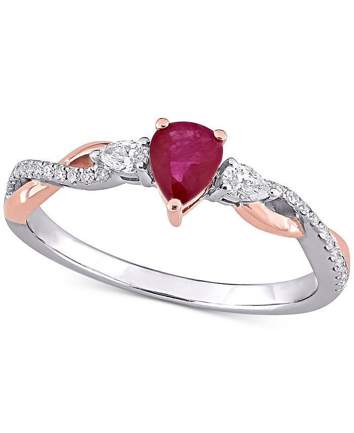 Macys 2025 ruby rings