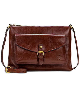 Patricia Nash Kirby East West Leather Crossbody