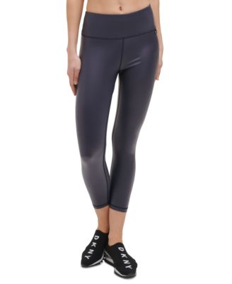 ankle leather leggings