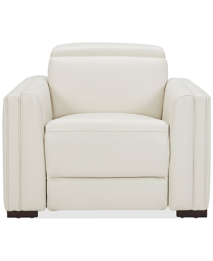 Furniture 41" Leather Recliner, Created for Macy's Macy's