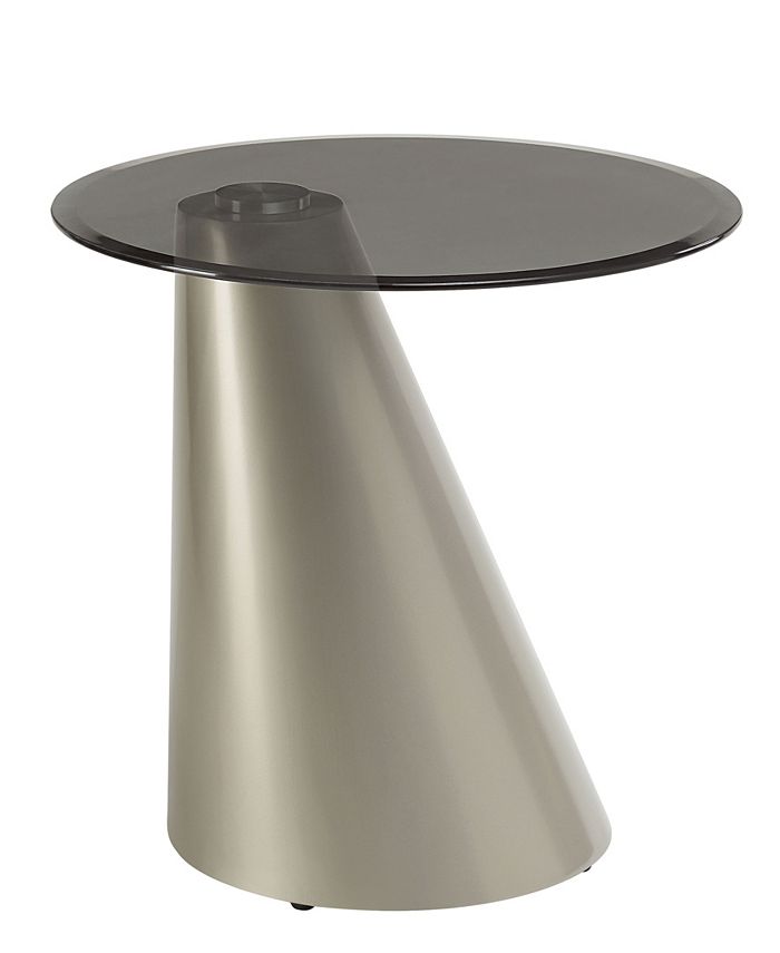 Furniture of America Groveland Glass Top End Table Macy's