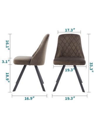 Heiken Tufted Side Chairs, Set of 2