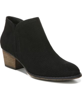 LifeStride Women's Blake Medium/Wide Block Heel Ankle Boot