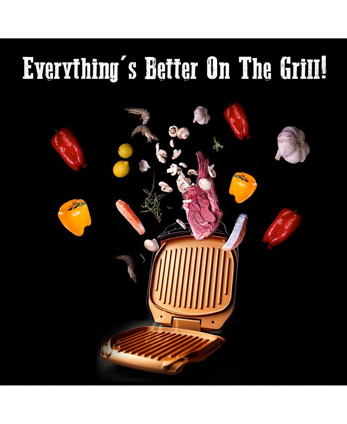 Gotham Steel NonStick TiCeramic Low Fat Indoor Grill Macy's