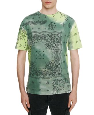 ELEVEN PARIS - Men's Paisley Tie Dye T-Shirt