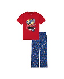 Big Boys 2 Piece Sleepy Long Leg Pajama Set