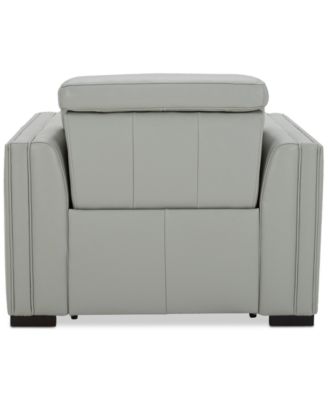 CLOSEOUT! Jenneth 41" Leather Recliner