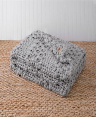 Ugg chunky knit throw sale