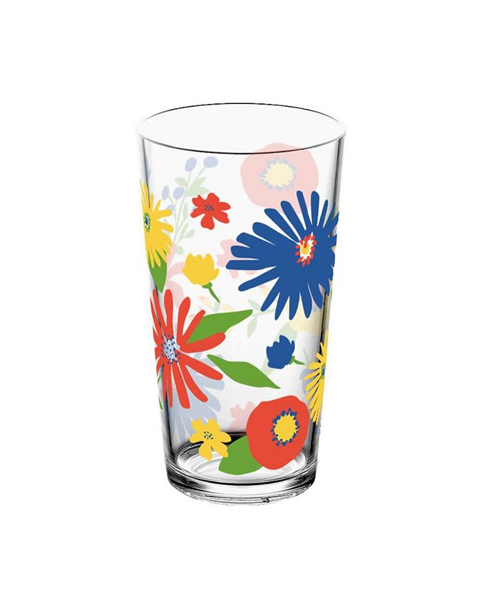 TarHong Midsummer Floral Jumbo, 20 Oz.,Premium Acrylic,Set Of 4 - Macy's