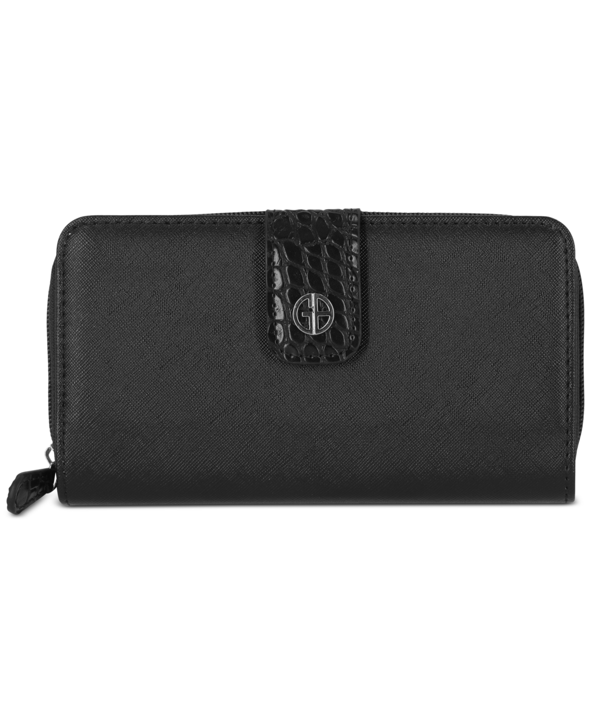 Giani Bernini All In One Wallet, Created For Macy's In Black