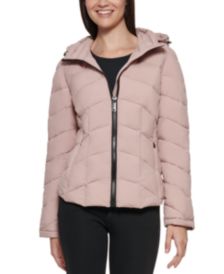 Hooded Stretch Packable Puffer Coat, Created for Macy's