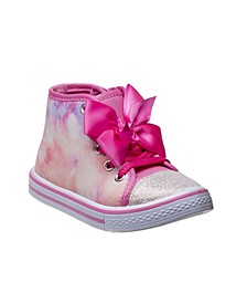 Toddler Girls Signature Bow High Top Sneakers