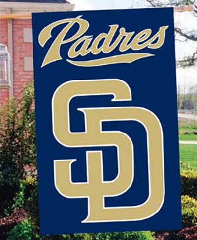 Party Animal San Diego Padres Applique House Flag