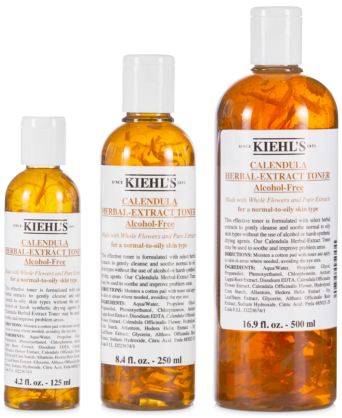 Kiehl's Since 1851 Calendula Herbal-Extract Alcohol-Free Toner, 4.2-oz