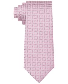 Men's Slim Clover Grid Tie  