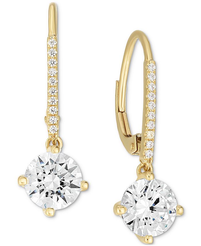 Macy's gold deals drop earrings