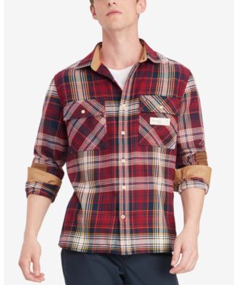 tommy hilfiger plaid jacket mens