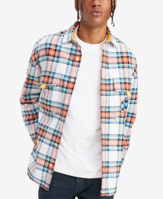 tommy hilfiger flannel jacket