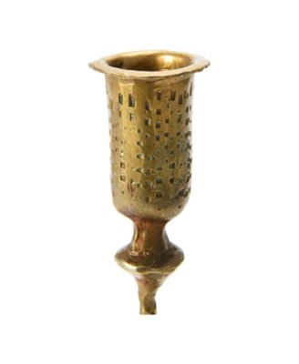 Hand-Forged Hammered Taper Holder