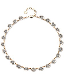Crystal Collar Necklace, 17" + 2" extender, Created for Macy's 