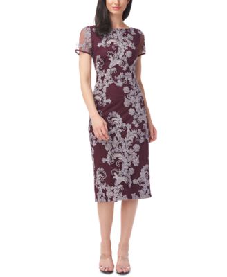 Js collection dresses macy's best sale