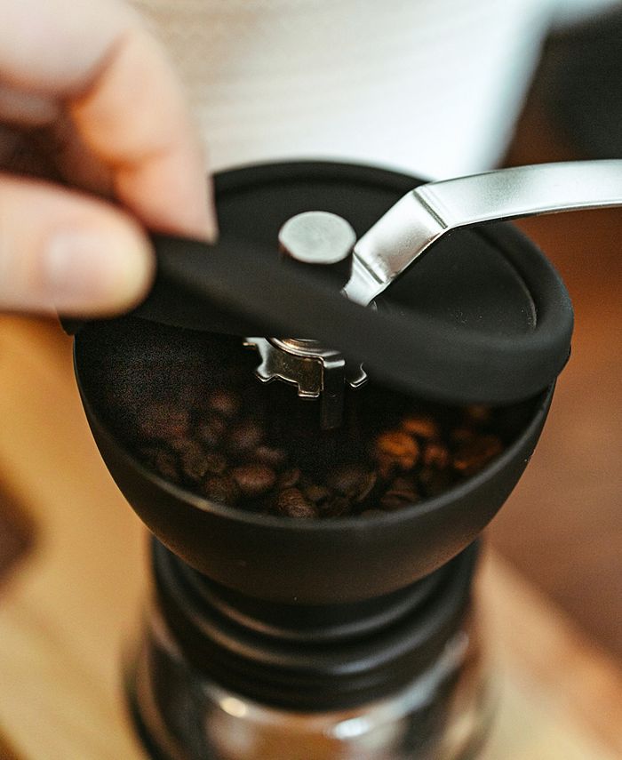 GROSCHE Bremen Manual Ceramic Conical Burr Coffee Grinder and Spice