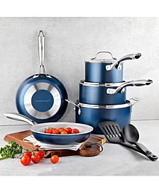 10-Pc. Nonstick Pots and Pans Ceramic Cookware Set