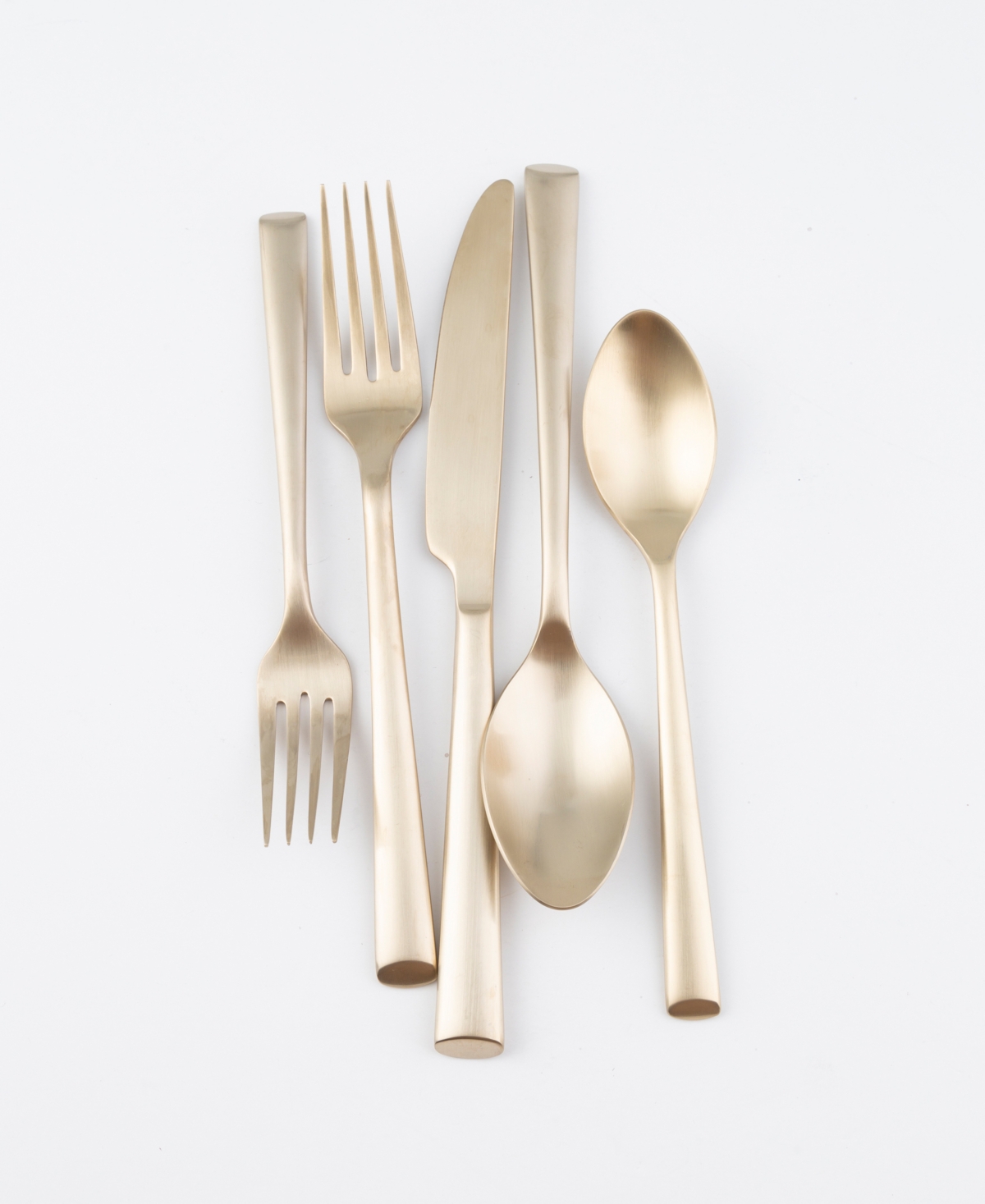 Cambridge Silversmiths Gilda Satin 20-Piece Flatware Set, Service for 4 - Champagne Gold-Tone