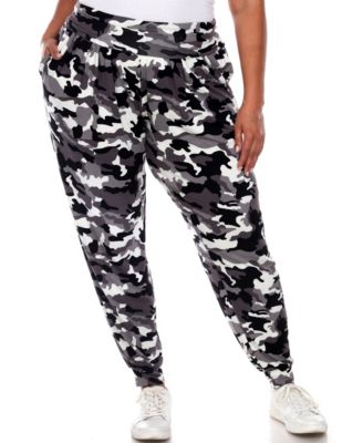 plus size camo pants