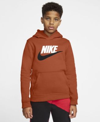 orange nike zip up