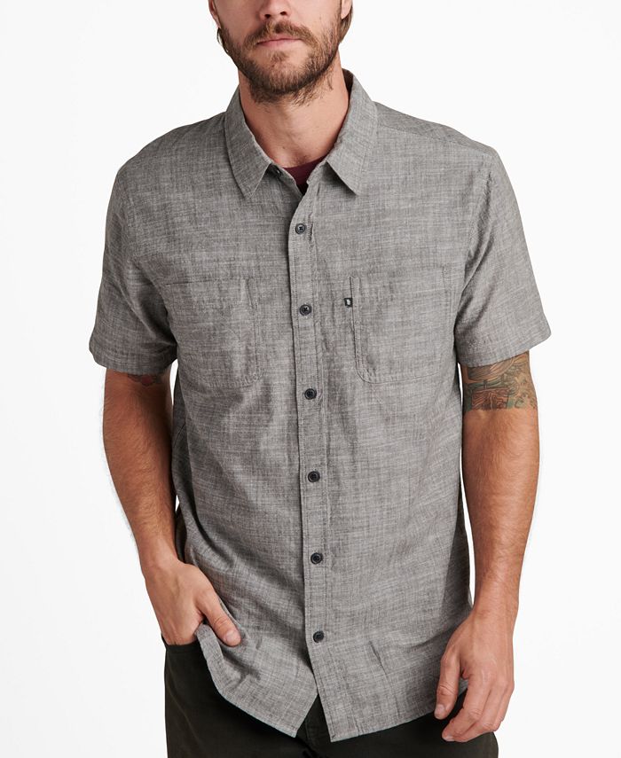 Junk Food Men's Hughes Short Sleeve Button Up Shirt - Macy's