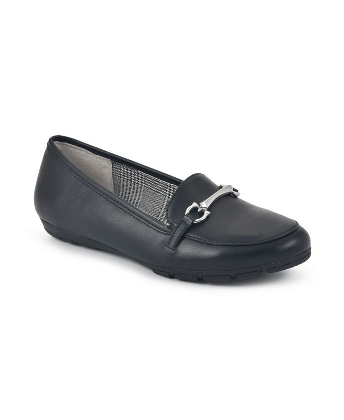 Cliffs by White Mountain Women s Glowing Loafer Flats Macy s