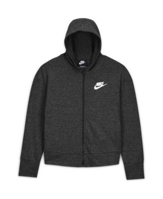 black nike jacket zip up