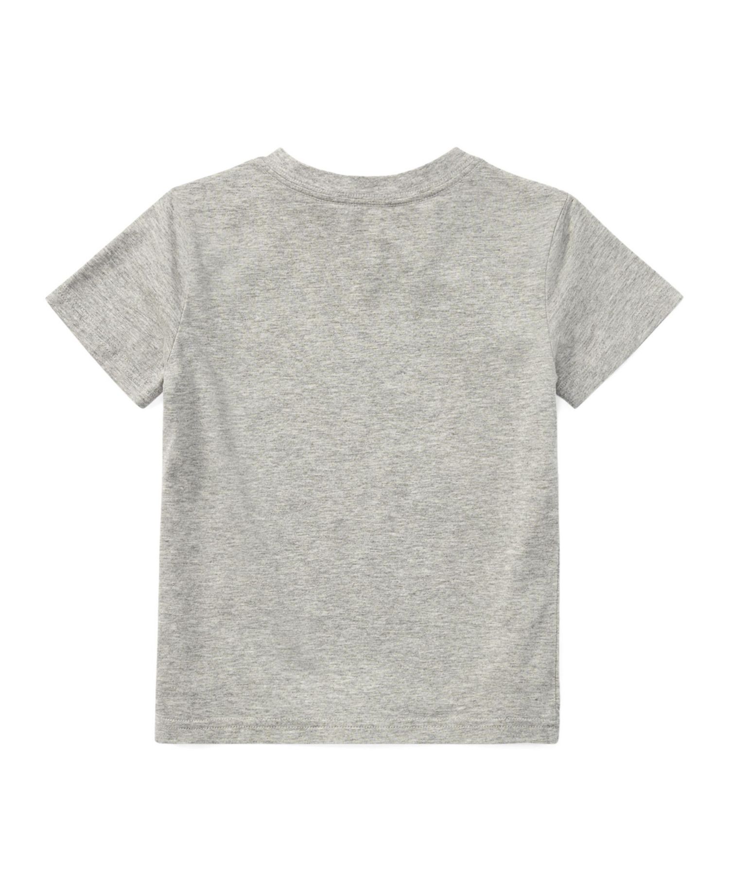 Toddler and Little Boys Cotton Jersey V-Neck T-Shirt