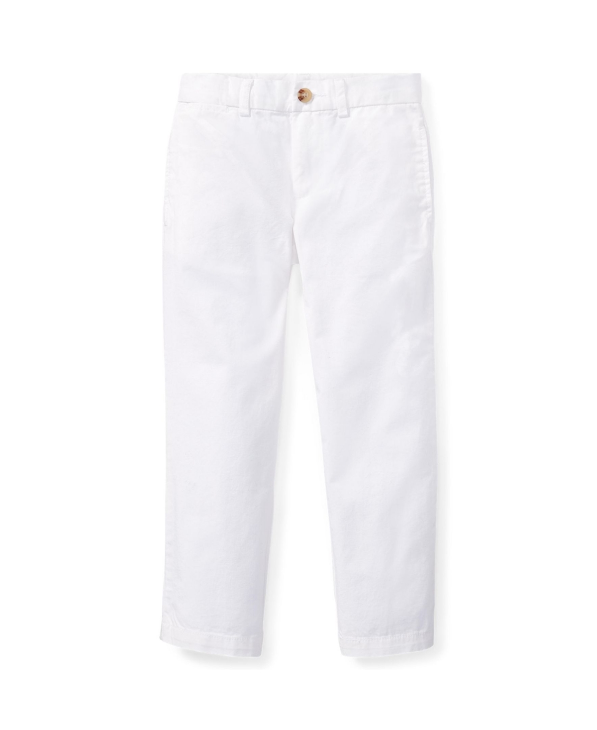 Polo Ralph Lauren Babies' Toddler And Little Boys Straight Fit Twill Pant In White