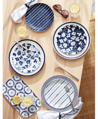 Floral Way Accent Plate Set, 4 Piece