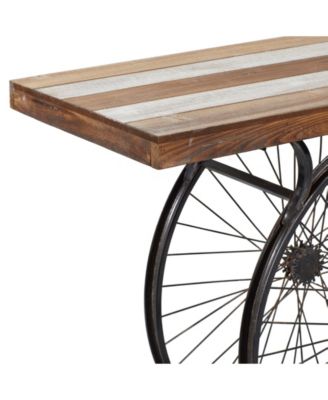 Rosemary Lane Industrial Console Table