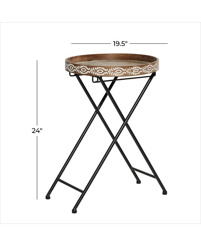 Rosemary Lane Farmhouse Accent Table Macy's