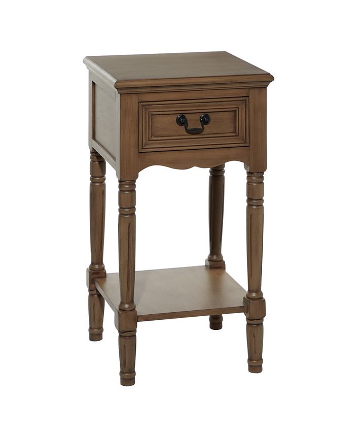 Rosemary Lane Traditional Wood Accent Table Macy's