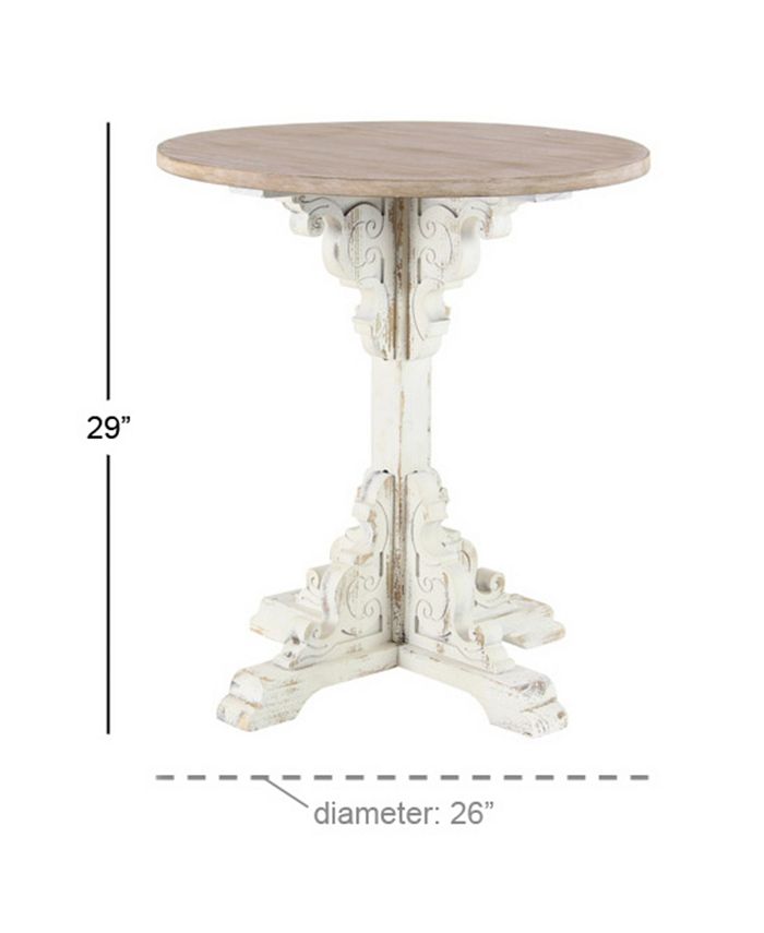 Rosemary Lane Farmhouse Accent Table Macy's