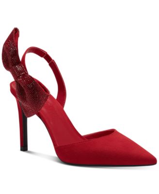 Girl Bow Slingback Pumps 