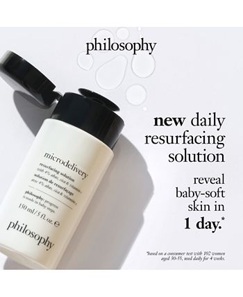philosophy - Microdelivery Resurfacing Solution
